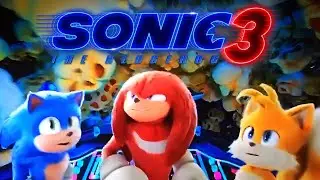 NEW Sonic Movie 3 Promotional Roller-Coaster VIDEO!! [NEW Footage]