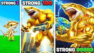 Weakest To STRONGEST GOLD SHARK!