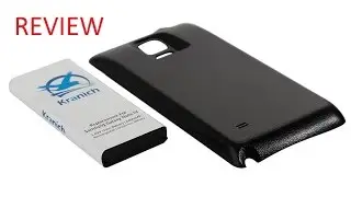 Kranich 6400mAh Extended Battery for Samsung Galaxy Note 4 Review