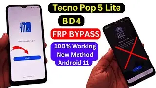 Tecno Pop 5 Lite (BD4) FRP Bypass 2024 Method | YouTube Update | Tecno Pop 5 Google Account Bypass