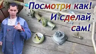 Как заменить нижний редуктор и чашку верхнего редуктора у триммера/ Ремонт триммера своими руками!