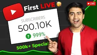 🔴 Digital Raj First Live (500k+ Special😍) | Channel Checking And Promotion🥳❤️