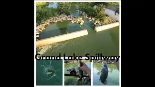 Grand Lake, St. Marys, Ohio Spillway Fishing