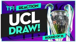 CHAMPIONS LEAGUE LIVE DRAW REACTION with Mark Goldbridge