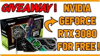 FREE NVIDIA GeForce RTX 3080 Graphics Cards! NVIDIA RTX 3080 10GB GamingPro GIVEAWAY!