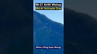 Indian Air Force Mi-17 Helicopter Drops AW119 in Mid Air Incident