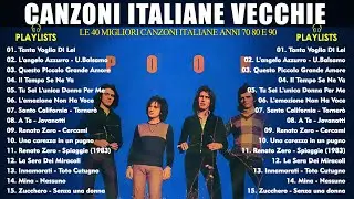 Canzoni Italiane Vecchie - Le 40 Migliori Canzoni Italiane Anni 70 80 e 90 - Italian Music