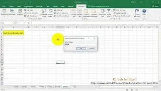 How to insert or display last saved timestamp on worksheet in Excel?