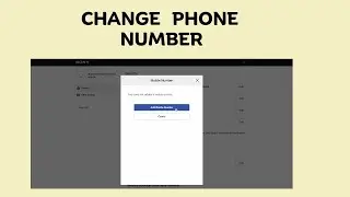 How to Change and add phone number in playstation account