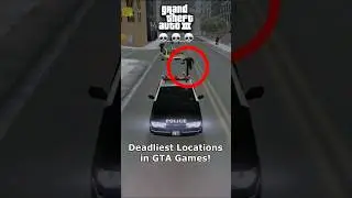 Evolution of MOST DANGEROUS AREA in GTA Games 