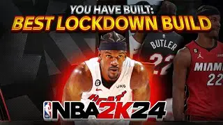 BEST LOCKDOWN BUILD NBA 2K24! TOXIC JIMMY BUTLER BUILD will BREAK 2K24!