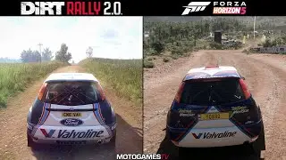 DiRT Rally 2.0 vs Forza Horizon 5 - 2001 Ford Focus RS Rally Sound Comparison