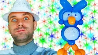 Сова из шариков ★ Owl balloon