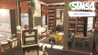 ARTIST STUDIO APARTMENT | The Sims 4  Artist Studio Kit