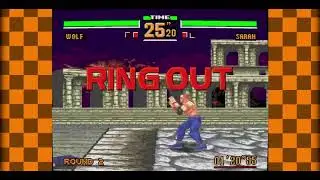 Virtua Fighter 2 Mega Drive Ring Out