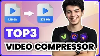 FREE! TOP 3 Video Compressor | Compress Video Without Quality Loss | 2024 Tutorial