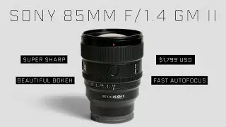 Best Sony Portrait Lens? | Sony 85mm f/1.4 GM II Review