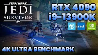 Jedi: Survivor Benchmark 4k Ultra | RTX 4090 + i9-13900k