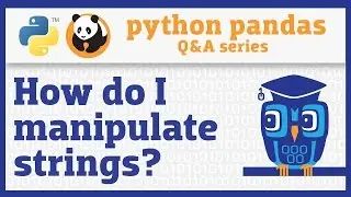 How do I use string methods in pandas?