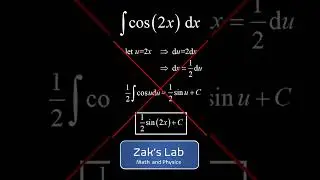 Stop using this u-substitution!  Integrate cos(2x) by using the chain rule backwards.