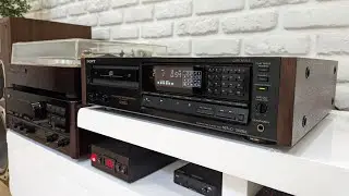 Sony CDP-557ESD с отреставрированными боковинами