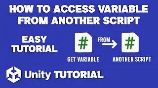 How To Access Variable From Another Script Unity | How To Get Variable From Another Script In Unity