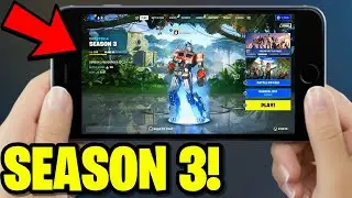 How to DOWNLOAD & PLAY Fortnite Mobile in Season 3 IOS & Android! (EASY METHOD)