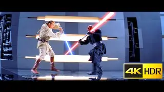 Obi-Wan Kenobi vs Darth Maul [4K HDR] - Star Wars: The Phantom Menace