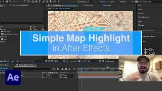 Create a Simple Map Highlight Effect in After Effects | No Plug-Ins!