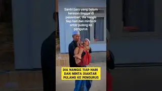 momen sedih ketika santri menangis karena tidak betah di pesantren ‼️
