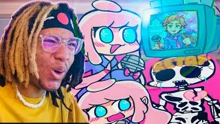CLOUD is OBSESSED | Friday Night Funkin - Notice Me Senpai VS Cloud