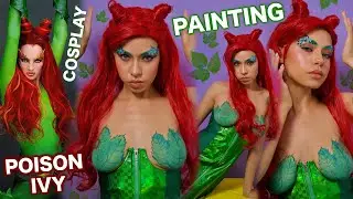 Poison Ivy COSPLAY - Batman & Robin (1997) Inspired by Uma Thurman Makeup