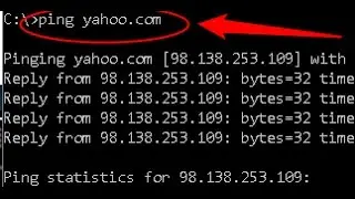 Basic Network troubleshooting:  Using Command Prompt