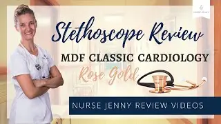 MDF Classic Cardiology Stethoscope Review - Rose Gold