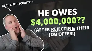 Employee May Owe $4 Million After Accepting A Counteroffer!