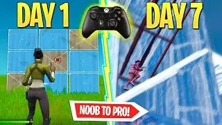 1 WEEK Progression Switching from KEYBOARD to CONTROLLER… *with HANDCAM*