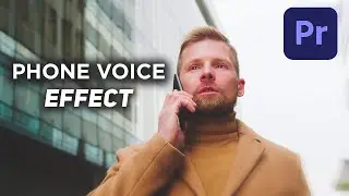 Phone Voice Effect - Adobe Premiere Pro CC 2021 Tutorial