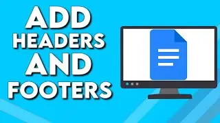 How To Insert And Add Headers And Footers on Google Docs Document on PC