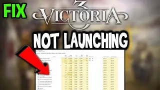 Victoria 3 – Fix Not Launching – Complete Tutorial