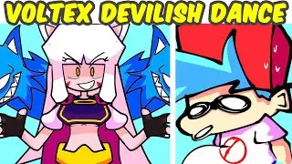 Friday Night Funkin' VS Devilish Dance - Song 666 Jumpscare (FNF MOD/Maximum) | Friday Night Voltex