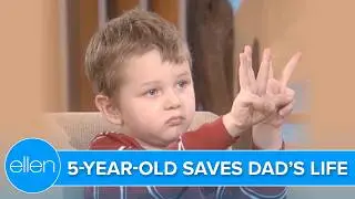 5-Year-Old Hero Saves Dad’s Life with 911 Call