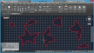 How to trimming polygons in AutoCAD