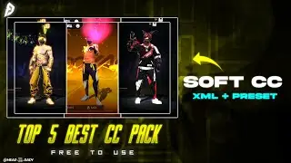TOP 5 CC XML PRESET'SP// 4K QUALITY CC PACK FOR ALIGHTMOTION // FREE TO USE 😍