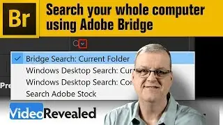 Search your whole computer using Adobe Bridge