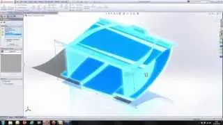 The intersect tool in SolidWorks 2013