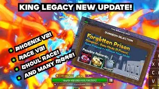 Get Ready for the BIGGEST King Legacy Update EVER! Sound Fruit + Race v3 + Phoenix v2!