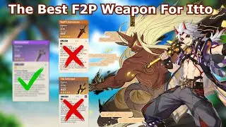 This is The Best Weapon For Arataki Itto - Genshin Impact