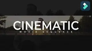 Simple & Clean Cinematic Title Opener In Filmora Mobile