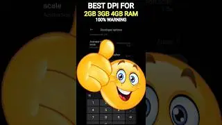 Best DPI For 2GB 3GB 4GB Ram 😱 | 2GB 3GB 4GB Ram Best DPI 🔥 | Best DPI For Free Fire | DPI Settings