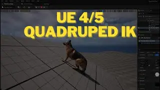 UE 4/5 | Quadruped ik